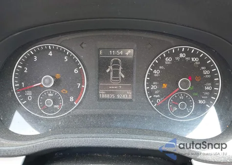 2012 Volkswagen Passat 2.5L Se z USA, uszkodzony, nr VIN 1VWBP7A36CC054506